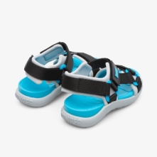 Camper Wous Sandals Black / Blue - Kids Singapore NIUXNK-081